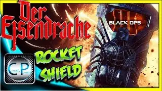 Der Eisendrache Rocket Shield ALL LOCATIONS! Black Ops 3 Der Eisendrachen Zombies
