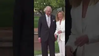 King Charles meets with Prime Minister Giorgia Meloni