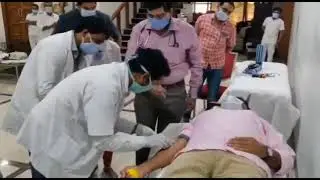 KTR Blood donation || 20 Years Of TRS Formation Day ||