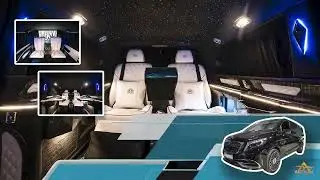 Mercedes Vclass VIP Luxury van - Full Review Interior customized