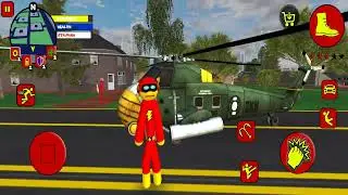 The Flash Speed Stickman Rope Hero New Video