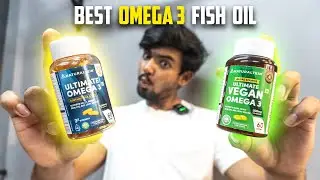 NATURALTEIN Omega-3 Fish & Vegan Fish Oil Review - Best Fish Oil capsules in India?