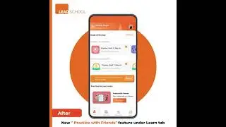 'Practice with Friends' on the LEAD School Student & Parent App | LEAD School