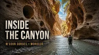 Solo Wild Trek @ M'Goun River Gorges &bull; Atlas, Morocco 🏞️💦🥾 (part 2/2)