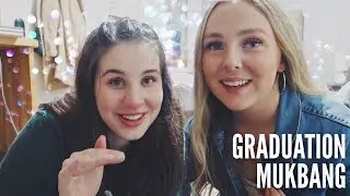Post-Graduation Night Out Mukbang | Kyanna