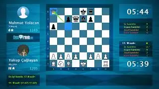 Chess Game Analysis: Yakup &Ccedil;ağlayan - Mahmut Yolacan : 1-0 (By ChessFriends.com)