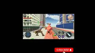 Dinosaur Robot Game ...Zoombies Attack...😱 (Android iOS)