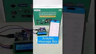 Bluetooth Message Box with Arduino (Arduino UNO R4 Wifi + LCD)  #arduino #iot  #arduinoproject
