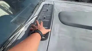 1965 Mustang Cowl Vent Cover Install
