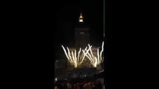 Pokaz Światło i Dźwięk / 60 lat PKiN / PAŁAC KULTURY I NAUKI 2015r.