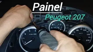 Como Tirar PAINEL DE INSTRUMENTOS Peugeot 207 | EP-184