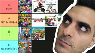 Mario Kart Tierlist by a Boomer