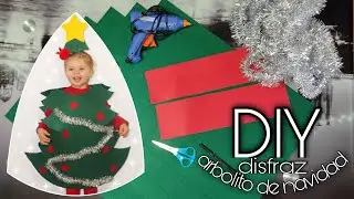 DIY disfraz &aacute;rbol de Navidad | Paso a paso |