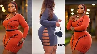BaeBronx | Plus size curvy black  Model | Beautiful thick black curvy Model | New Fashion Style ❤️