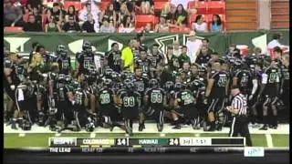 Greg McMackin calls two consecutive timeouts Colorado vs. Hawaii 2011