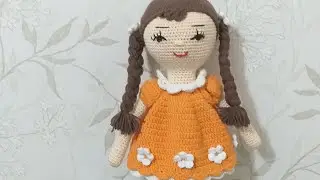 Amigurumi kolay ilkbahar bebegi 1.bölüm kafa ve peruk yapılışı