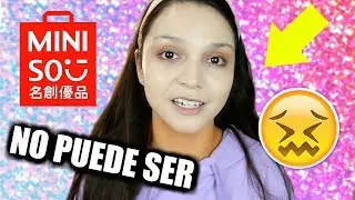 PRUEBO MAQUILLAJE DE MINISO POR PRIMERA VEZ