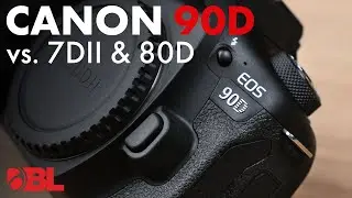 Canon 90D kontra Canon 7D Mark II kontra Canon 80D | Recenzja por&oacute;wnawcza