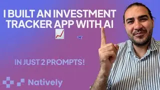 I Built an Investment Portfolio Tracker App with AI 📈 | Day 14 of My 30-Day App Challenge