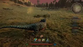 Path of Titans official PVP - Ceratosaurus vs 2 Megs.