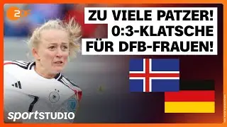 Island &ndash; Deutschland Highlights | EM-Qualifikation Frauen | sportstudio
