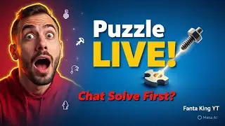 🔩 Puzzle Master Mode ON! 3D Bolt Live Challenge | Fanta King YT