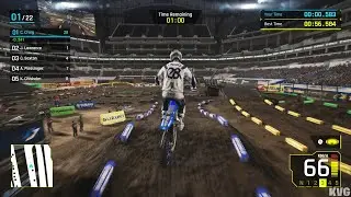 Monster Energy Supercross 25 - Indianapolis (Lucas Oil Stadium) - Gameplay (PC UHD) [4K60FPS]