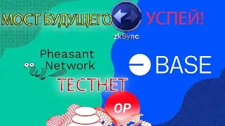 ПРОХОДИМ Pheasant Network награждаемый Тестнет Base Optimism Linea ZkSynk Подробная инструкция