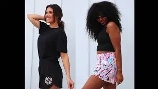 Monogrammed Athletic Shorts