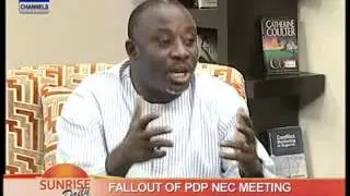 Yusuf Tajudeen's Opinion on the Fallout of of PDP NEC Meeting