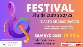 Fin de curso y acto de graduación 2022-2023