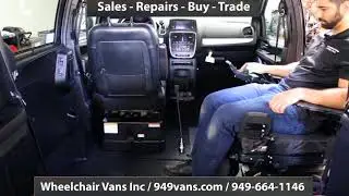 How it Works Dodge Grand Caravan Wheelchair Van with Permobil M3 Electric Wheelchair