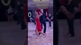 Pro Am American Rhythm 💃🏼🕺🏼 Vladimir and Mariana #shorts