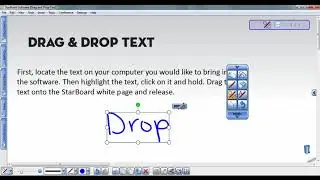 Drag and Drop Text