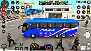 Police Bus Simulator Bus Game Coach Android Gameplay 2024
