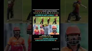 &ldquo;11 Sixes in 12 Balls Unbelievable Power Hitting❤️🙌#india #cricket