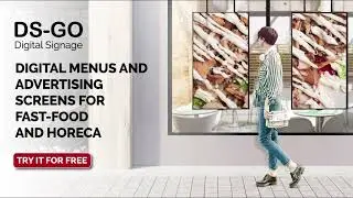 #DSGO #digitalmenuboard #horeca