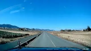 児玉駅 No 4     　雲 一つ無い  絶好のドライブ日和