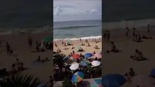Tsunami Apocalypse: Beach Seconds Before Impact