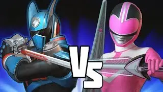 Power Rangers Battle For the Grid Shadow Ranger vs Jen Scotts