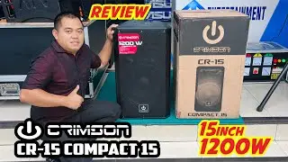 REVIEW SPEAKER CRIMSON COMPACT 15 1200 WATT