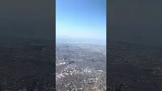 flying over turkish city #flight #travel