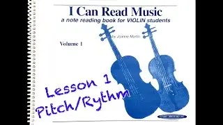 I Can Read Music - Lesson 1 (violin play along)