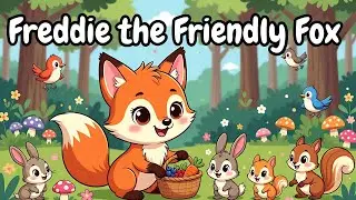 Freddie the Friendly Fox 🦊 | Kids Moral Story | Kindness & Friendship | BOBBYBANANA