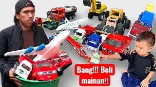 BELI MAINAN‼️ MOBIL , BUS BASURI,PESAWAT GARUDA , TRUK PASIR