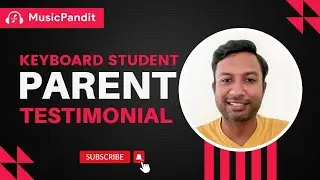 Parent Testimonial - User-friendly Learning Platform | Online Keyboard Lessons | Music Pandit School