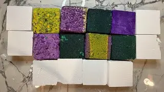 Beautiful Dye Experiment 😍| GYM CHALK | ASMR 