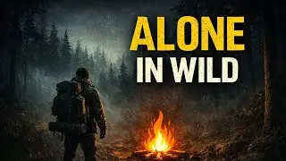 ALONE IN A RAIN FOREST 🌧️ | AI Survival zone Short Film | Extreme Wilderness Story