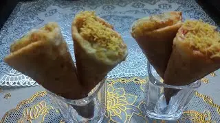 Cone Samosa Recipe #samosa #easyrecipe #trending #tas#snacks #streetfood #youtube #summer