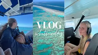 WHITSUNDAY VLOG I Scenic flight, Whitehaven Beach + Snorkel!